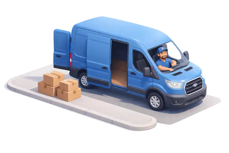 Stěhování Praha: auto s řidičem a přeprava krabic