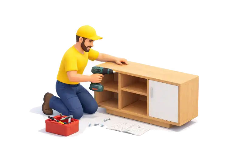 Montáž a demontáž nábytku při stěhování v Praze